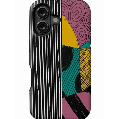 Magnetic Design Nightmare before Christmas Jack and Sally Halloween Phone Case, Tough Protection Cover with Camera Guard, Ios Accessories Fits Iphone 17 Air 17 Promax 16 plus 15 14 13 12 11,Back to School,Back to School Haul