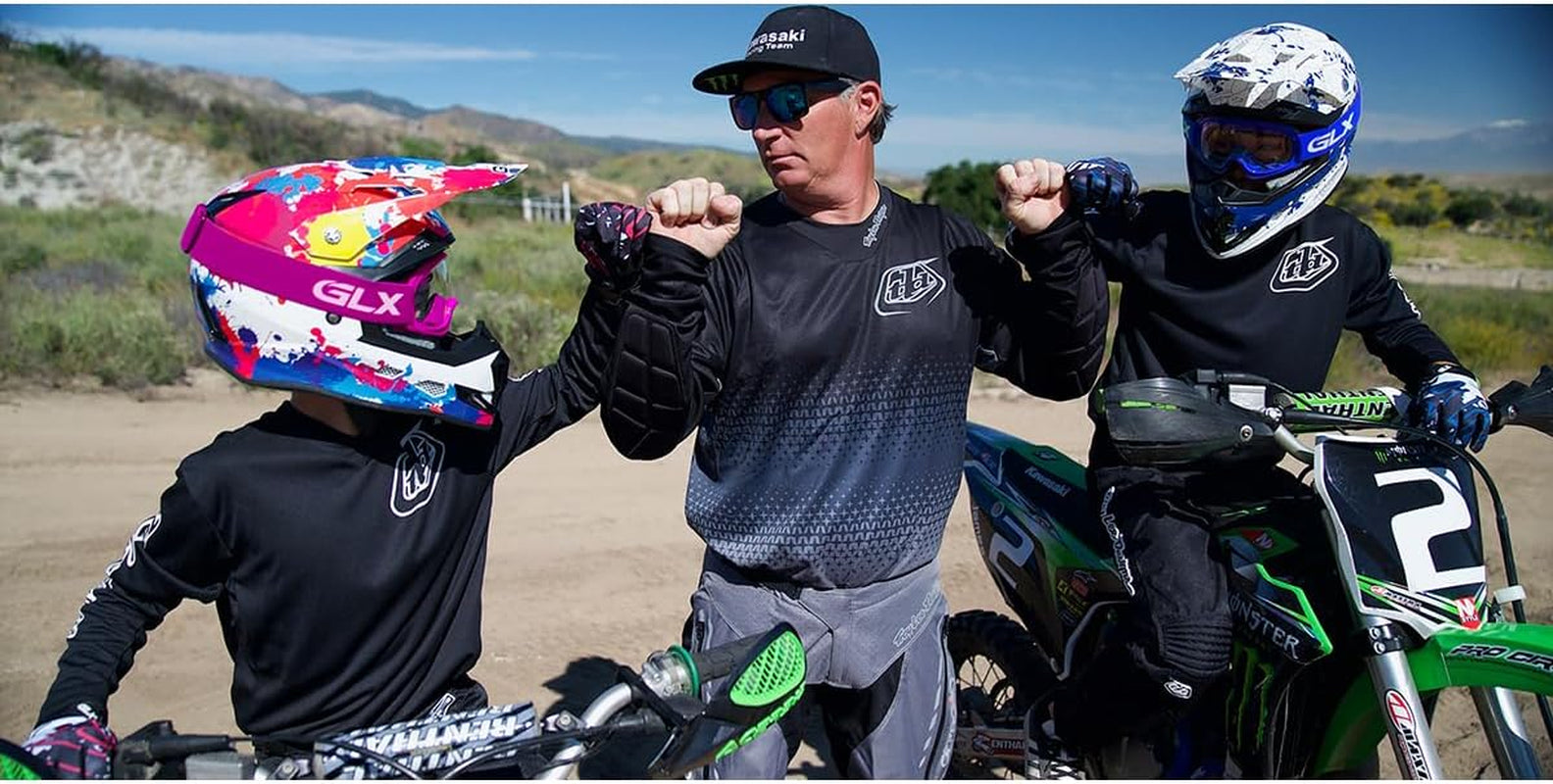 GX623 Youth ATV & Dirt Bike Helmet Combo, DOT