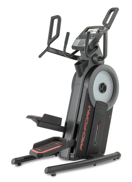Trainer H7: iFit-Enabled Elliptical with 7-Inch Touchscreen and Integrated Fan