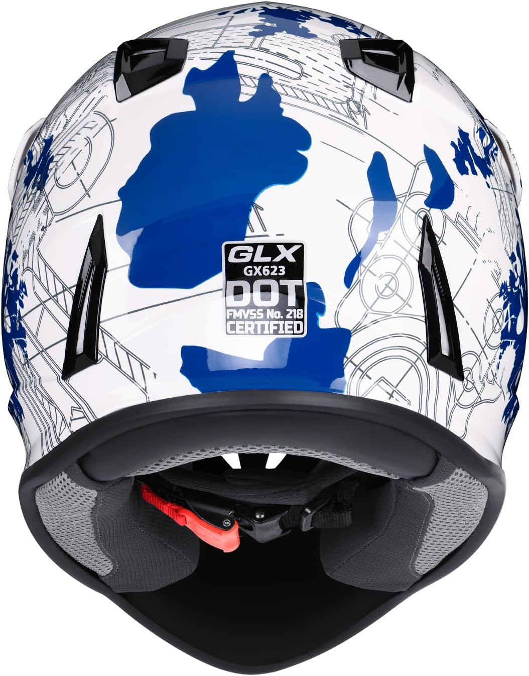 GX623 Youth ATV & Dirt Bike Helmet Combo, DOT