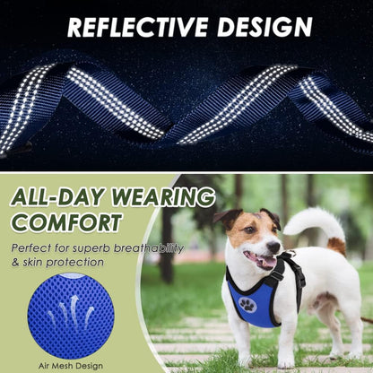 Dog Car Harness Seat Belt, Harness & Seatbelt with 2 in 1 Buckle