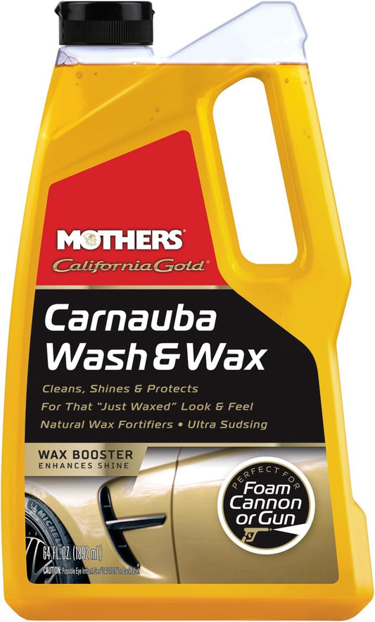 California Gold Carnauba Wash & Wax, 64 Oz. (05674)