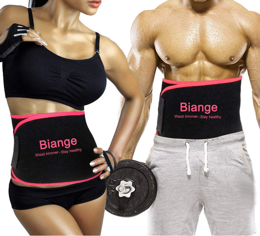 Waist Trainer for Women Men Waist Trimmer Belly Band Stomach Wraps